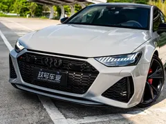 2021 Audi RS 7 4.0T Sportback, зелёный — фото 7