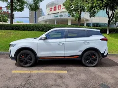 2022 Geely Atlas X 1.8TD DCT Premium, белый — фото 3