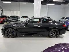 2022 BMW M4 Coupe, чёрный — фото 3