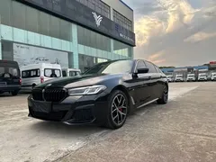 2021 BMW 5 Series 5 530Li M, чёрный — фото 2