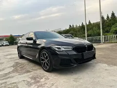 2021 BMW 5 Series 5 530Li M, чёрный — фото 3