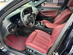 2021 BMW 5 Series 5 530Li M, чёрный — фото 8