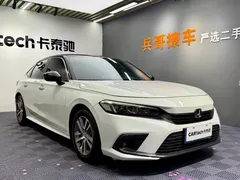 2022 Honda Civic 240TURBO CVT, белый — фото 3