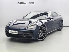 2022 Porsche Panamera 4 Executive 2.9T, синий — фото 1