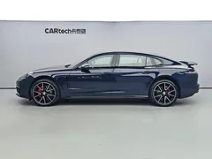 2022 Porsche Panamera 4 Executive 2.9T, синий — фото 3