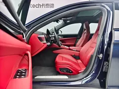 2022 Porsche Panamera 4 Executive 2.9T, синий — фото 4