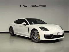 2023 Porsche Panamera Turbo S 4.0T, белый — фото 4