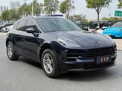 2021 Porsche Macan 2.0T, синий — фото 3