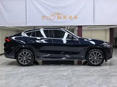 2021 BMW X6 M, чёрный — фото 8