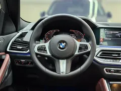 2021 BMW X6 M, чёрный — фото 24
