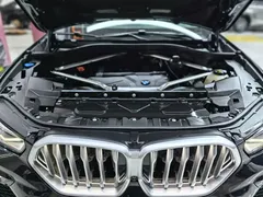 2021 BMW X6 M, чёрный — фото 37