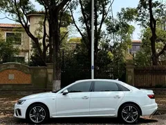 2020 Audi A4L 40 TFSI, белый — фото 4