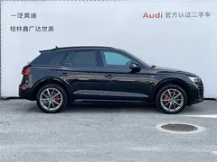 2022 Audi Q5L 45T, чёрный — фото 3
