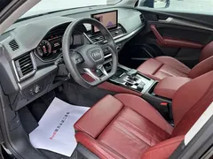 2022 Audi Q5L 45T, чёрный — фото 5