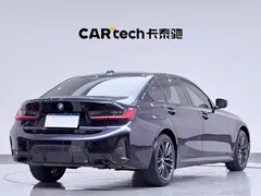2023 BMW 3 Series 325i M, чёрный — фото 8