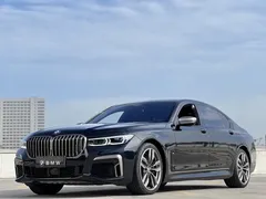 2019 BMW 7 Series 7 M760Li xDrive V12, чёрный — фото 2