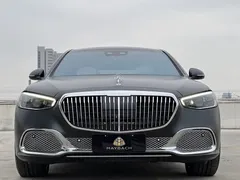 2022 Mercedes-Benz Maybach S-Class S 680 4MATIC, чёрный — фото 3