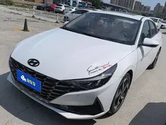 2021 Hyundai Elantra 1.5L CVT GLX Elite, белый — фото 1