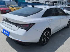 2021 Hyundai Elantra 1.5L CVT GLX Elite, белый — фото 3