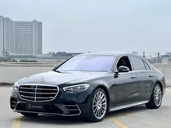 2021 Mercedes-Benz S-Class S 500 L 4MATIC, чёрный — фото 2