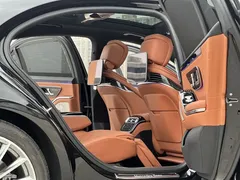 2021 Mercedes-Benz S-Class S 500 L 4MATIC, чёрный — фото 8