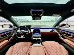 2021 Mercedes-Benz S-Class S 500 L 4MATIC, чёрный — фото 9
