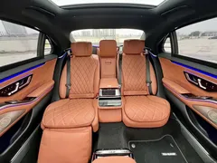 2021 Mercedes-Benz S-Class S 500 L 4MATIC, чёрный — фото 10
