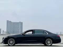 2021 Mercedes-Benz S-Class S 500 L 4MATIC, чёрный — фото 13