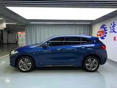 2021 BMW X2 M, синий — фото 4