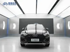 2022 Audi Q5L 40T, чёрный — фото 2