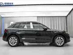 2022 Audi Q5L 40T, чёрный — фото 4
