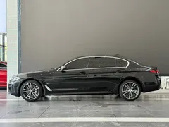 2021 BMW 5 Series 530Li Leading M Sport Package, чёрный — фото 4