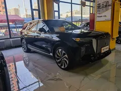 2022 Hongqi E-HS9 660km, чёрный — фото 1