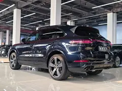 2020 Porsche Cayenne S 2.9T, синий — фото 11