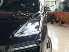 2020 Porsche Cayenne S 2.9T, синий — фото 14