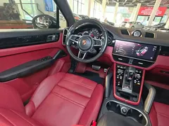 2020 Porsche Cayenne S 2.9T, синий — фото 45