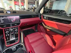 2020 Porsche Cayenne S 2.9T, синий — фото 46