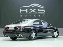2023 Mercedes-Benz Maybach S-Class S 480 4MATIC, чёрный — фото 4