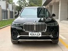 2022 BMW X7 xDrive40i, чёрный — фото 2