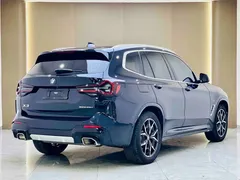 2022 BMW X3, чёрный — фото 3