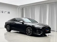 2020 Audi S7 2.9 TFSI quattro, чёрный — фото 4