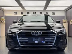 2022 Audi A6L 45 TFSI Select Sport, чёрный — фото 2