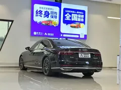 2021 Audi A8L 60 TFSI quattro, чёрный — фото 15