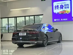 2021 Audi A8L 60 TFSI quattro, чёрный — фото 17