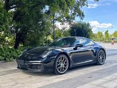 2022 Porsche 911 Carrera 3.0T, чёрный — фото 1