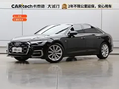 2023 Audi A6L 45 TFSI, чёрный — фото 1