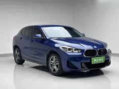 2021 BMW X2 M, синий — фото 3