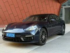 2021 Porsche Panamera 2.9T, синий — фото 1