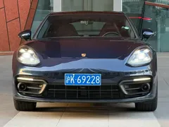 2021 Porsche Panamera 2.9T, синий — фото 2