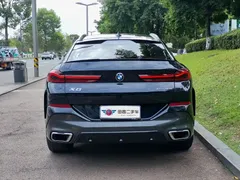 2022 BMW X6 M, чёрный — фото 5